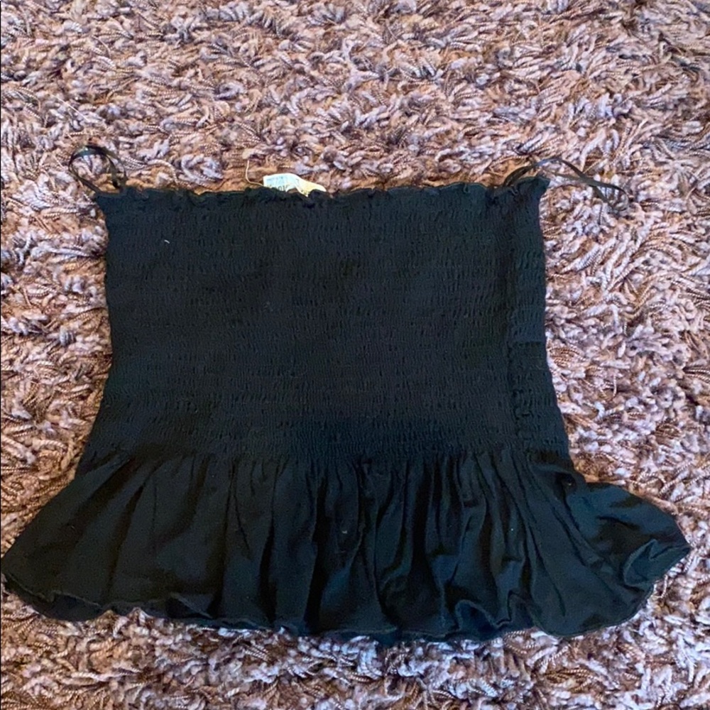 FLOWY STRAPLESS TUBE TOP